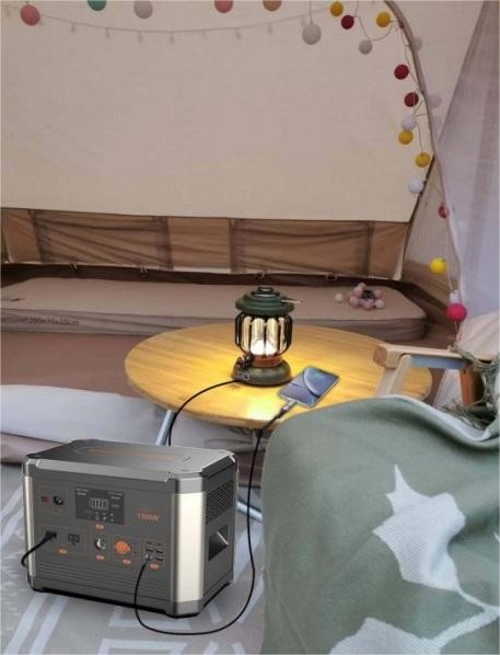 High Safety LiFePO4 Battery Station 2000W Portable Power Station AZ2000
