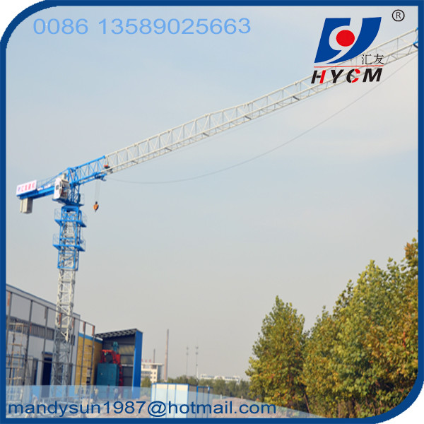 QTP7427 Topless 74m Jib Lenght 18ton Max. Load Flattop Tower Crane with Low Price