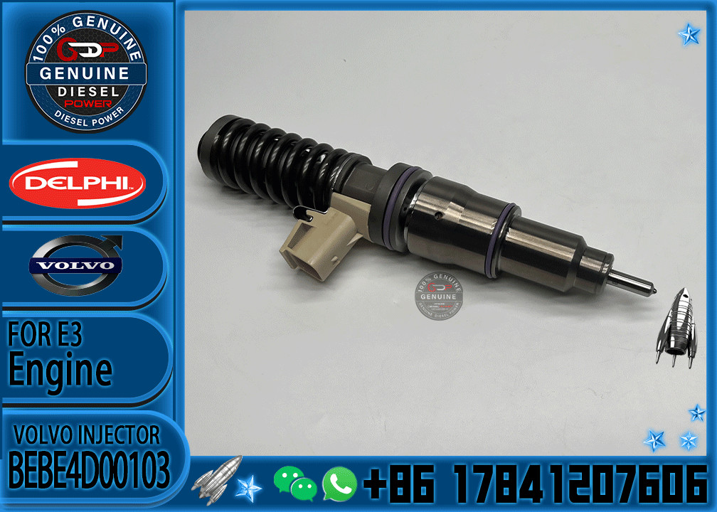 Diesel Fuel Injector BEBE4D00103 BEBE4D00003 20510724 BEBE4D31001 BEBE4D04002 85000417 EX631017 85000223 For VOL