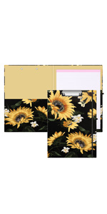 Clipboard Folio with Refillable Lined Notepad