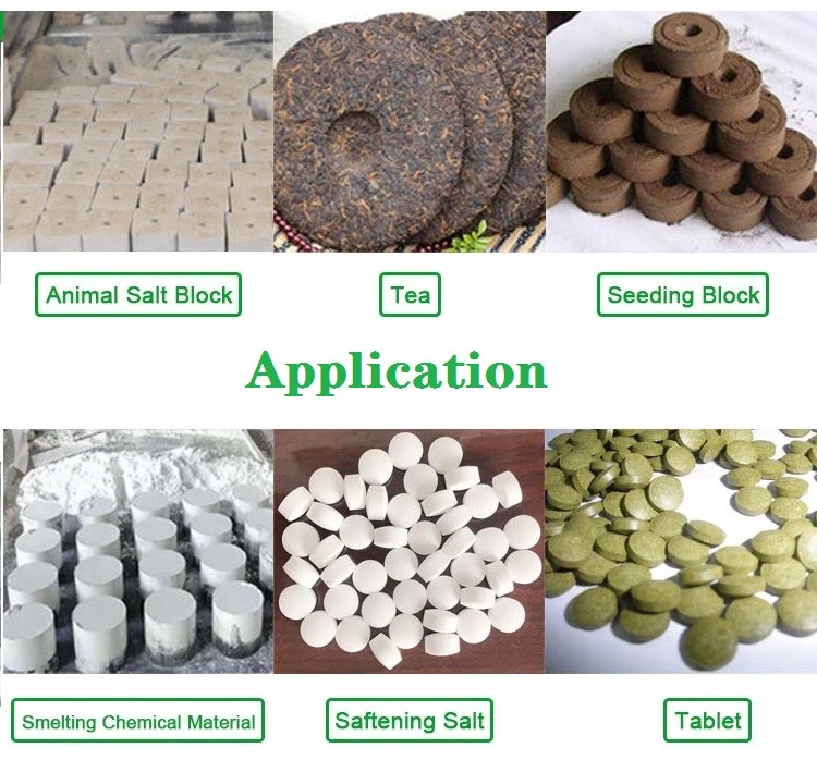 1000 Ton Salt Block Press Machine , High Speed Tablet Press Machine Round Square Shaped Salt Block Making Machine