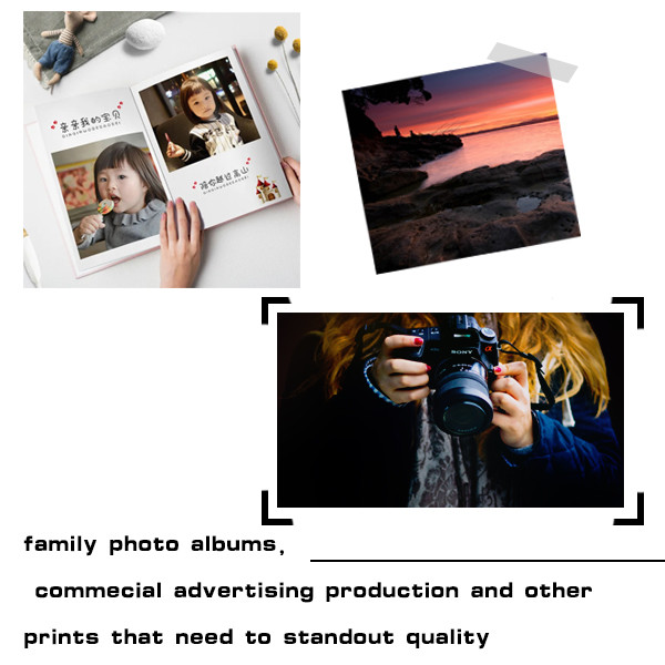 A3 Inkjet Cast Coated Photo Paper High Glossy 115g For Family Photo