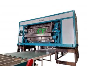 China PLC Control Egg Tray Forming Machine With Multi - Drying Line on sale