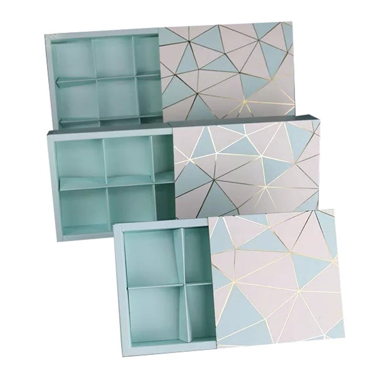 SGS Drawer Type Paper Chocolate Packaging Box With CMYK Printing