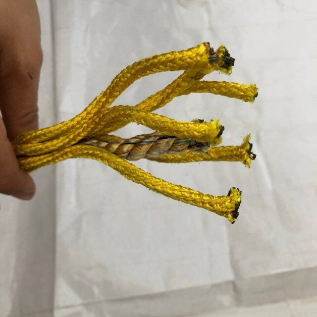 6 Strand 16mm Steel Core Polyester Combination Playground Wire Rope