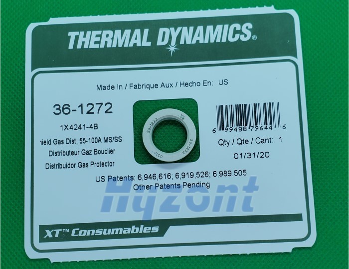 Thermal Dynamics 55-100A 36-1272 Plasma Torch Consumables