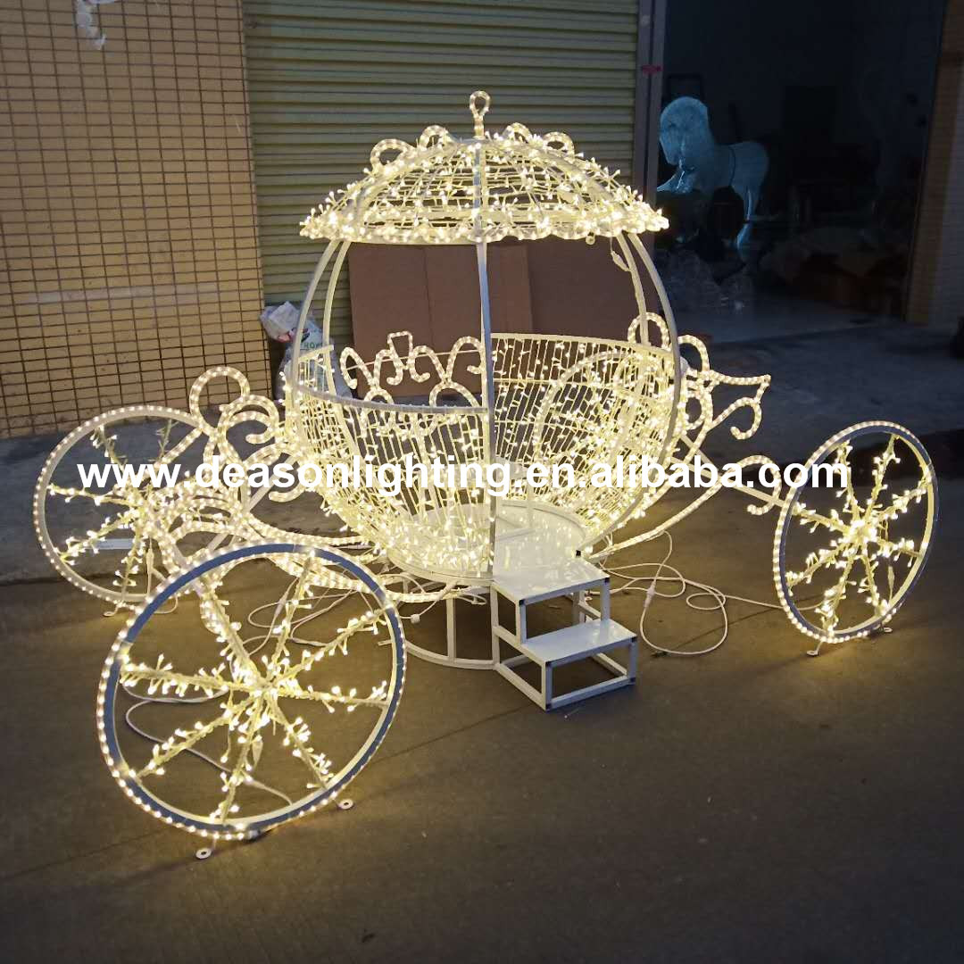 wedding lighted cinderella