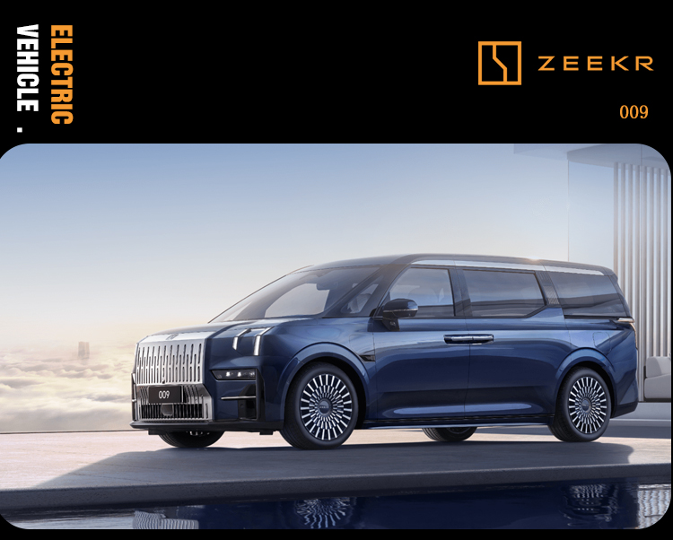 2023 2024 Electric Car Geely EV Zeekr 009 MPV WE ME 702KM 822KM Zeeker MPV 009 Ultra-long Electric Vehicle Car Eco-friendly