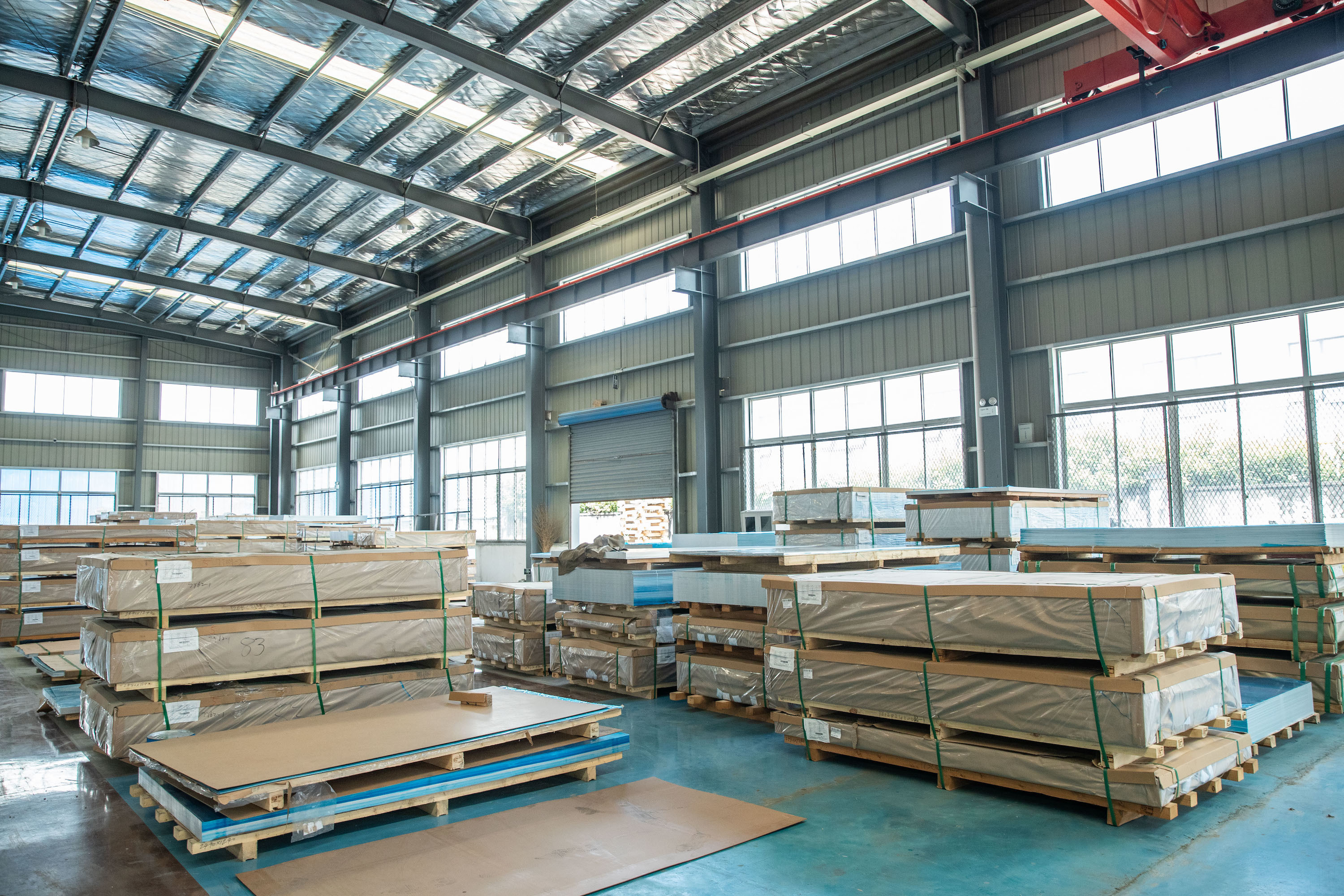Cold Rolled Aluminum Plate Sheet ASTM Silver Aluminum Alloy Plate A3105 A1070