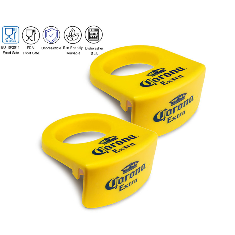 Slanted CoronaRitas Margarita Beer Holders CoronaRita Clip For Martini Glasses