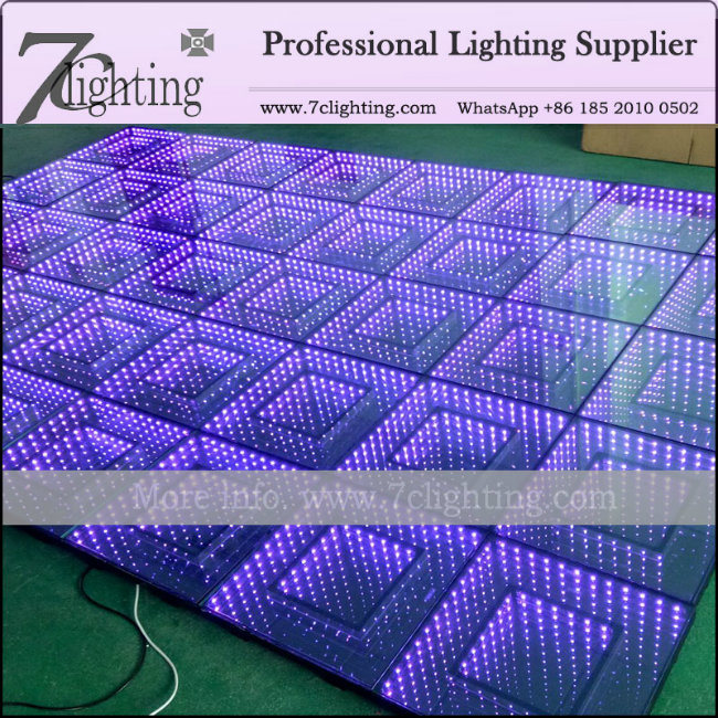 Magic LED Floor Tile 50*50 Cm 3D Effect LED Infinite Dance Floor