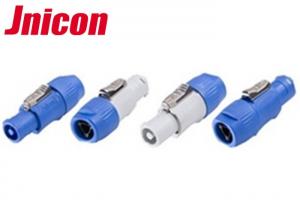 China Video Audio Waterproof Plug Socket IP44 IP65 3 Pin 4 Pin Electrical Powercon on sale