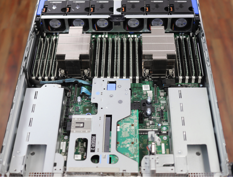 Dell R750 Rack Server 2U with R750 Motherboard and 2x 1400W Non-Hot-Plug Power Supply