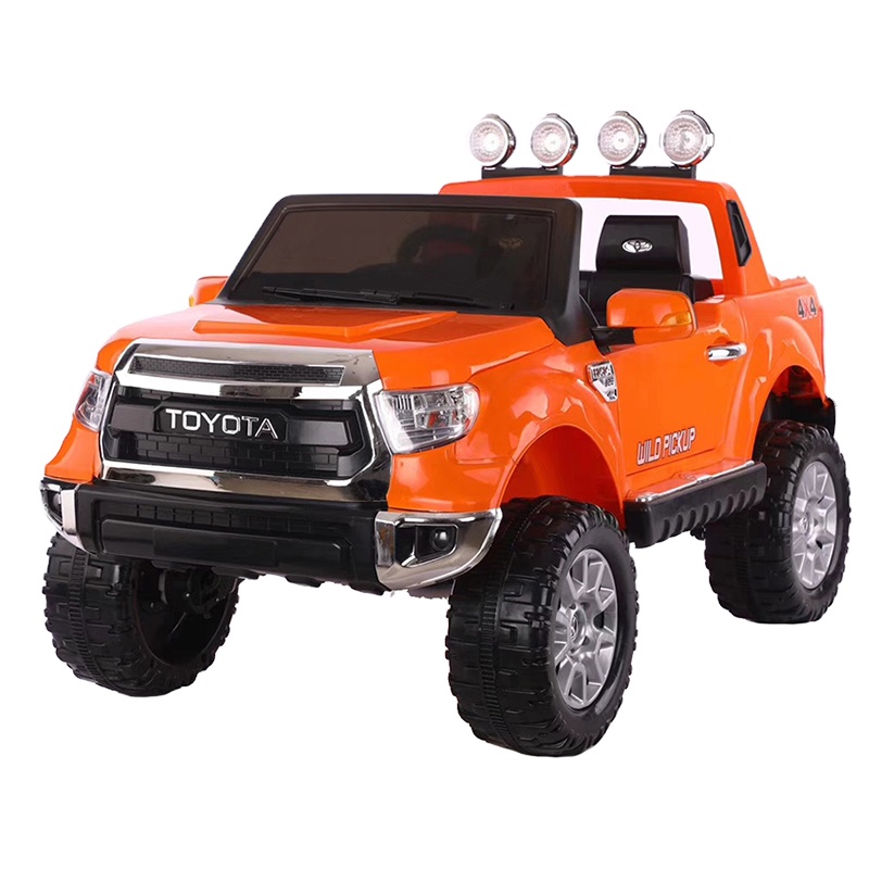 Electric Toy Car for Kids 6V One Starting Button/Light/Music 2.4G Remote Control