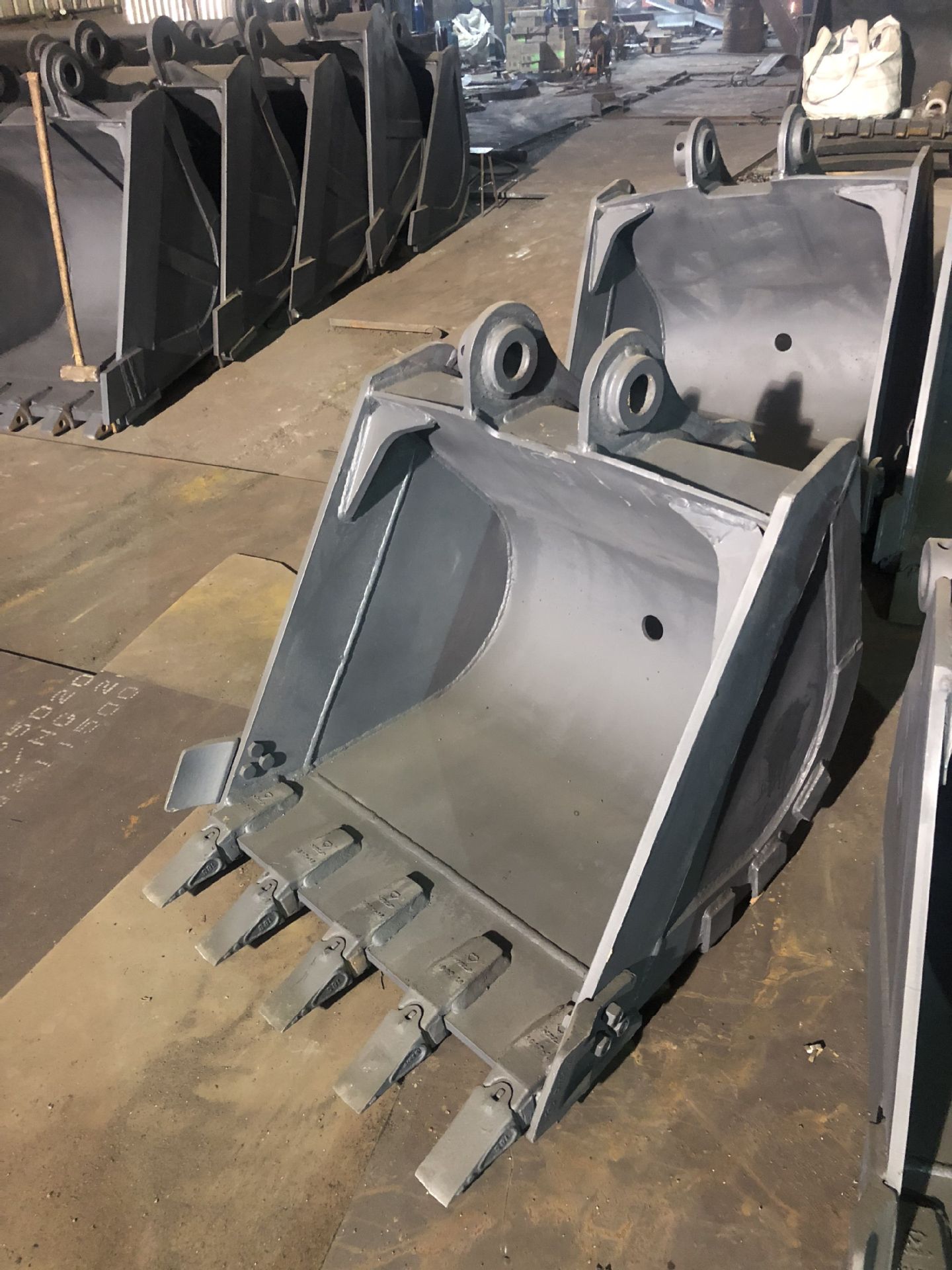 EC55B Excavator Rock Bucket Q355B Heavy Duty Excavator Bucket For Digging mud