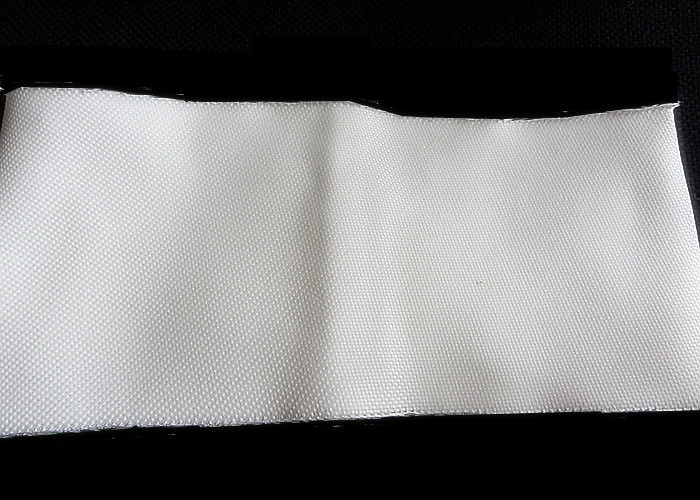White Non Alkali Woven Glass Fiber Cloth for Utility Boiler / Power Plant Boiler