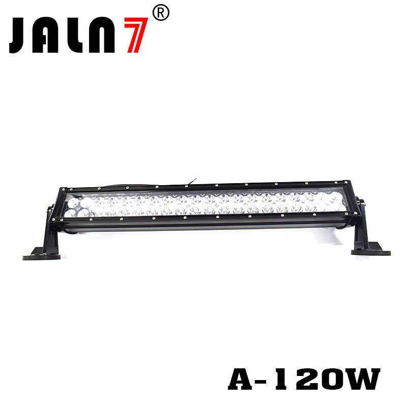 LED Light Bar JALN7 21.5Inch 120W Spot Flood Combo LED Driving Lamp Super Bright Off Road Light LED Work Light Boat Jeep