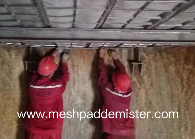 0.25mm Demister Mesh For Low Pressure Rectifying Column