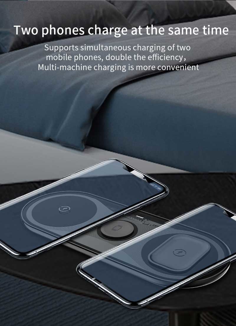 3 In 1 Qi Certified Desktop Wireless Charger For Apple Watch Series SE