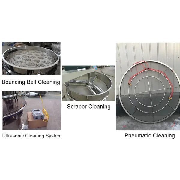 Stainless Steel Ultrasonic Vibrating Screen 750mm 950mm Circular Vibratory Screeners