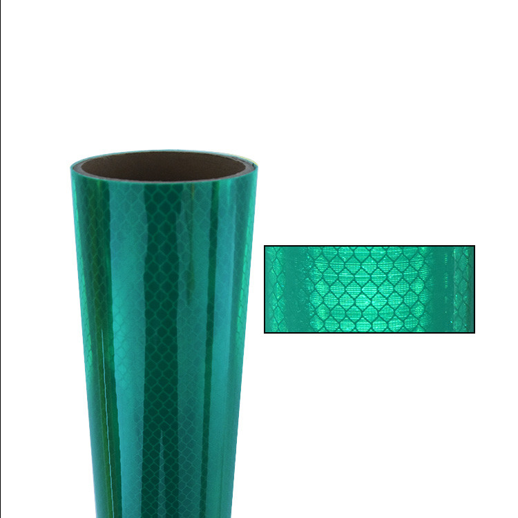 Acrylic Diamond Reflective Sheeting Vinyl Roll For Warning Signs