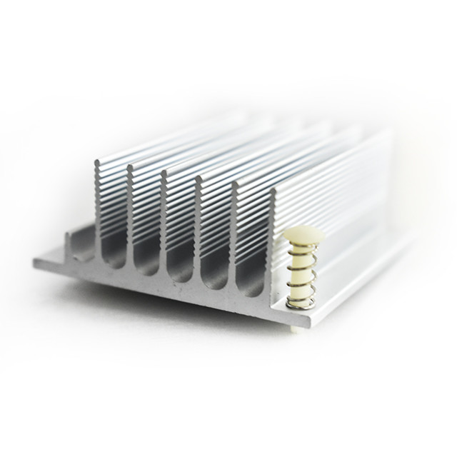 Anodizing Clear Aluminum Extruded Heat Sink With Pin Fin Anti Oxidation