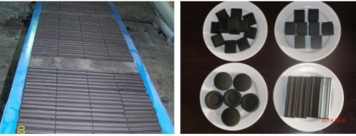 Hookah Shisha Round Cube Biomass Charcoal Briquette Machine