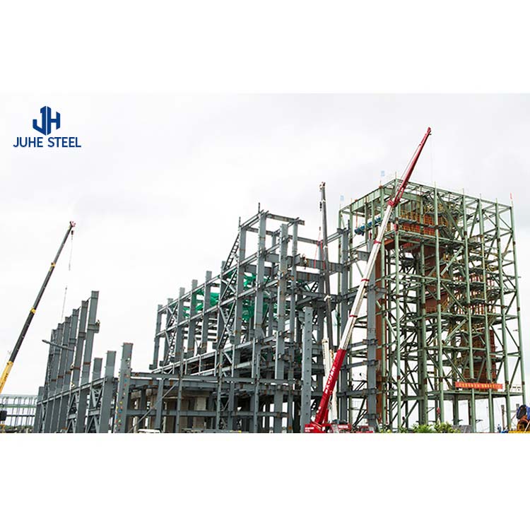 Prefabricated Cattle Farming Barn Cow Hangar Shed with Durable Steel Structure Bridge