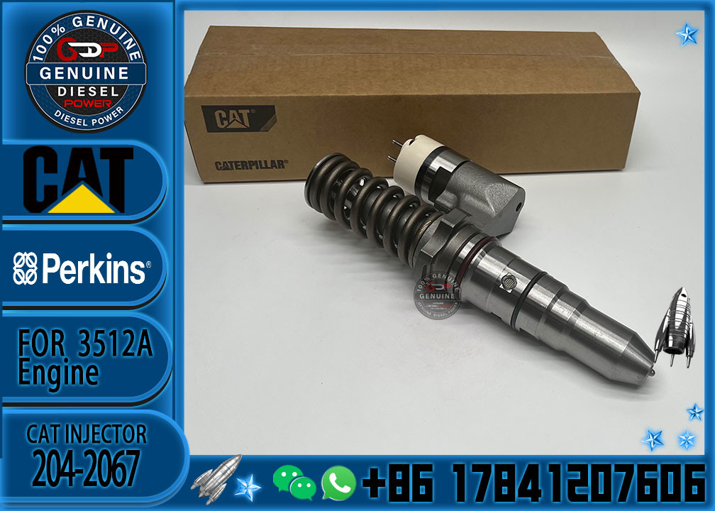 Common rail injector fuel injecto 192-2817 0R-8619 204-2067 386-1776 for 3512B Excavator 3512C 3516B 3516C