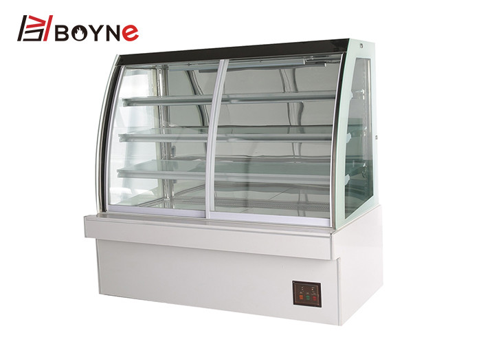 European Type Three Layer Cake Display Cabinet R134A Auto Defog