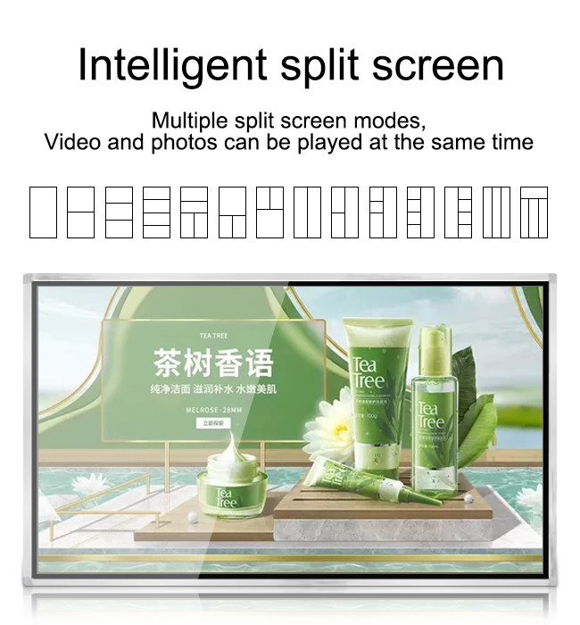Infrared Touching 65" 3840*2160P FHD Screen Interactive Digital Display Indoor