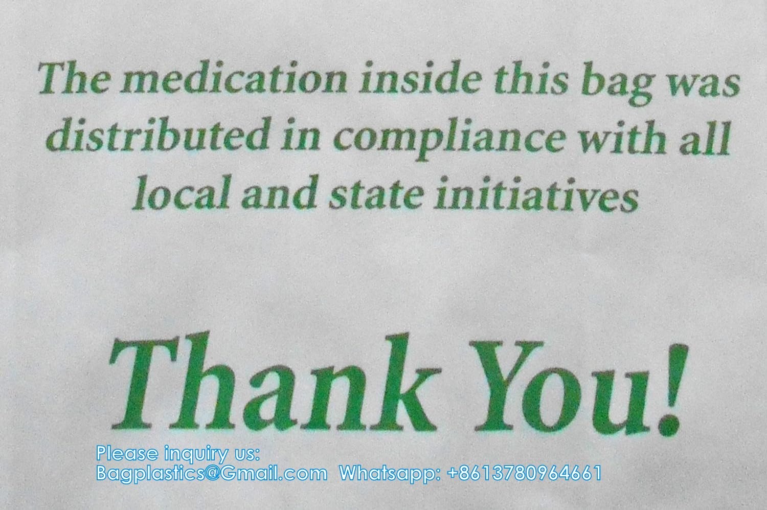 Pharmacy Bag, Prescription Bag 8" x 5" x 17”Pharmacy Paper Bag Medicine Container, Medication Pack