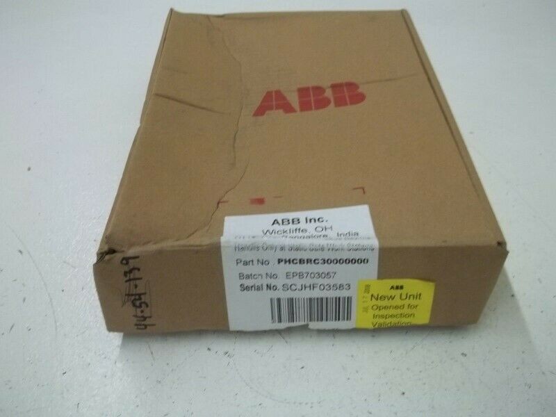 ABB PHCBR30000000 controller module, new original, Please call or email us with your request.