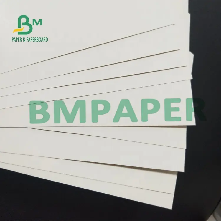250gsm Coated Bright Food Grade Card Grease Proof Deli Wrapping Jumbo Paper