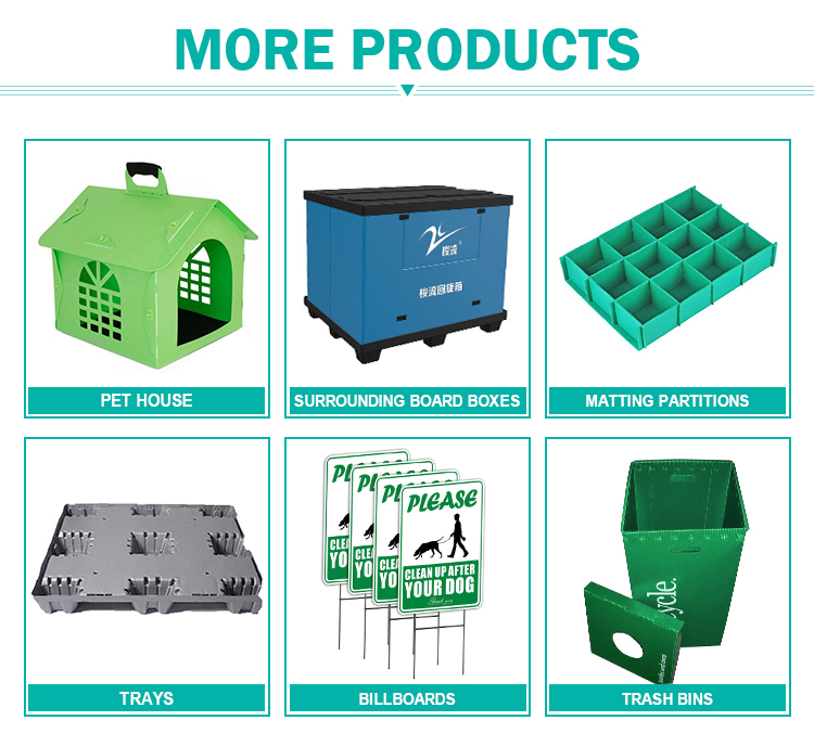 Waterproof 6mm Corrugated Plastic Cover PP Floor Protection Sheet