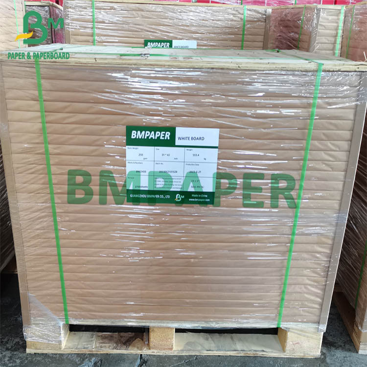 250G 300G C2S Board High Bulk White Paper 31" X 43" 41" x 24"100 Sheets Per Ream