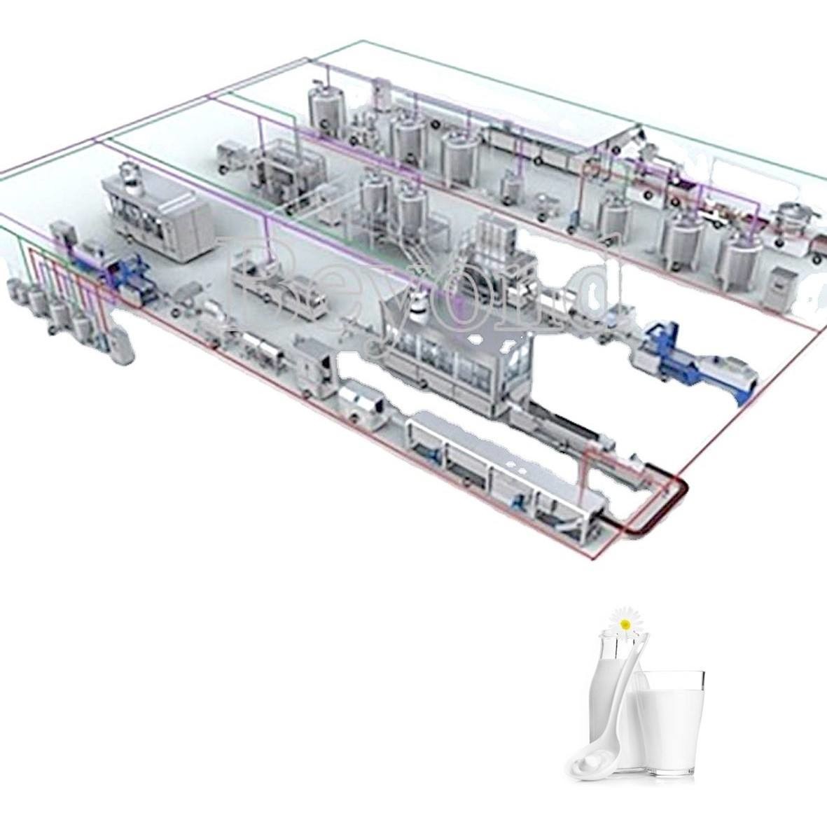 Low Cost Dairy Processing Machine HTST Pasteurizer Milk Production Machine