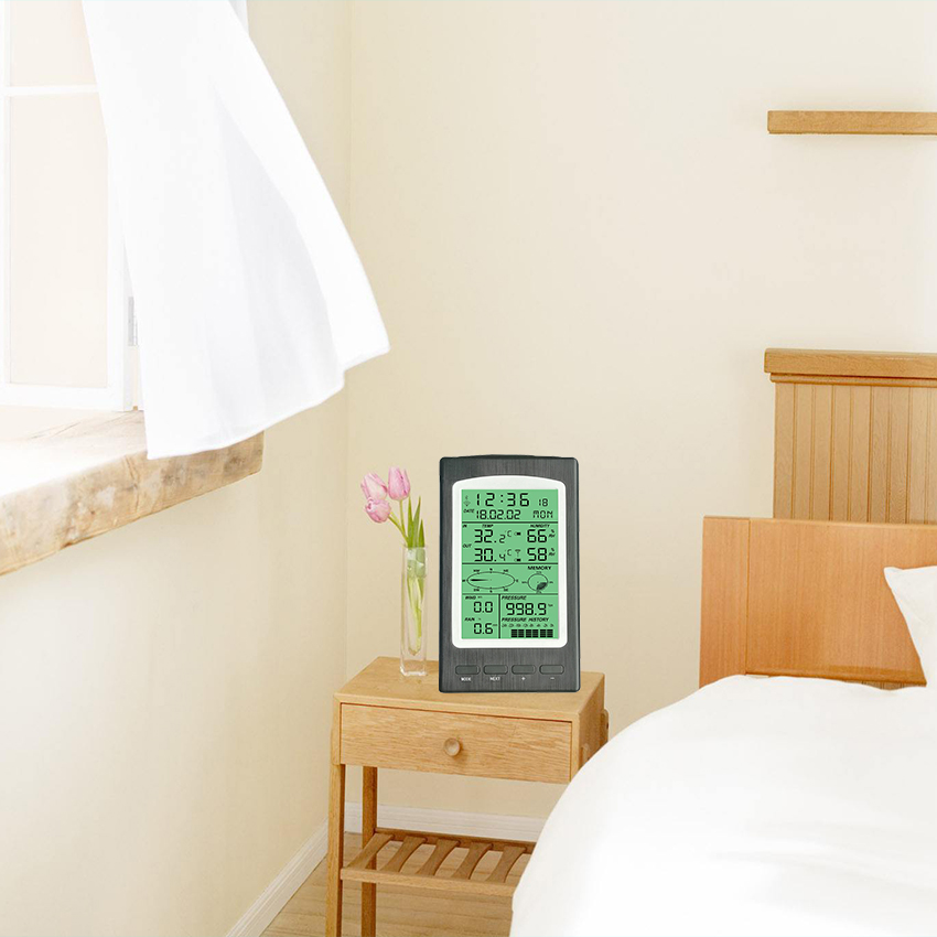 Wireless Weather Station Wind And Rain Measurement Sensor Temperature Humidity Air Pressure