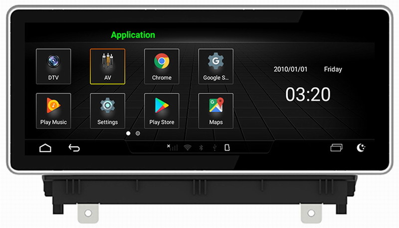 Ouchuangbo car stereo system for Audi A3 2017 support BT MP3 mirror link android 8.0 OS 4+32