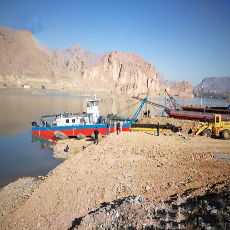 75T Winch Suction Vessel River Cleaning With Ship Inspection Certificate