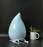 Household Drop - Shaped Led Aroma Ultrasonic Humidifier PP ABS Material