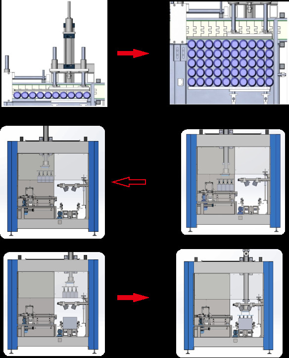 6boxes Min Vertical Carton Packing Machine Fully Automatic 4KW