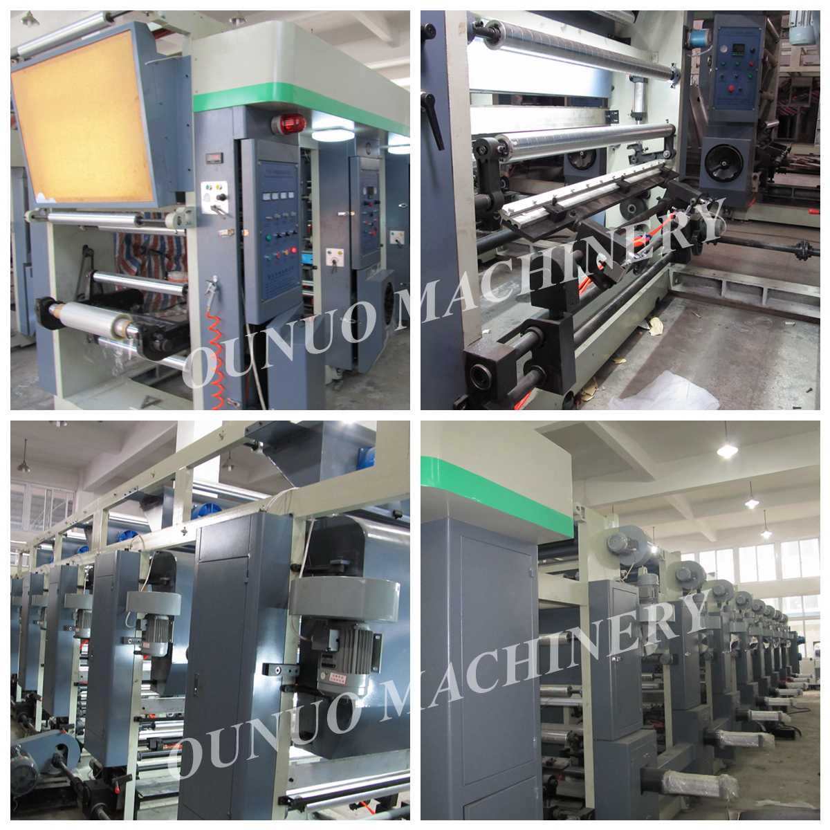 Plastic Film High Speed Computer Control Rotogravure Printing Machine