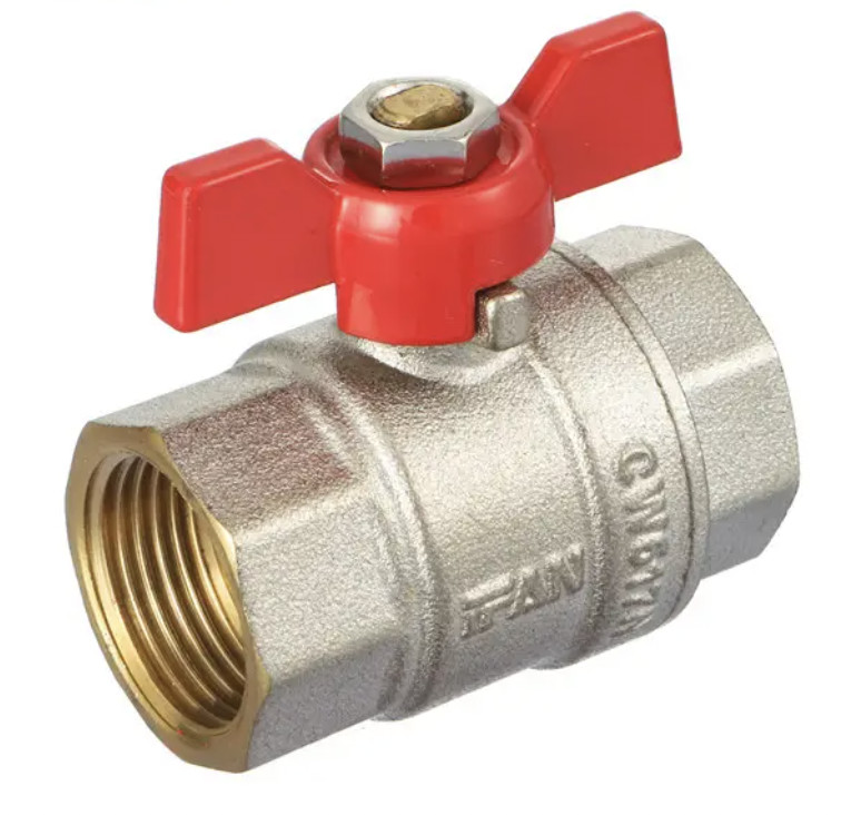 1 Inch 3/4 Inch Female Threaded Brass Ball Valve BV1031-FF Nominal Pressure Max 16 Bar