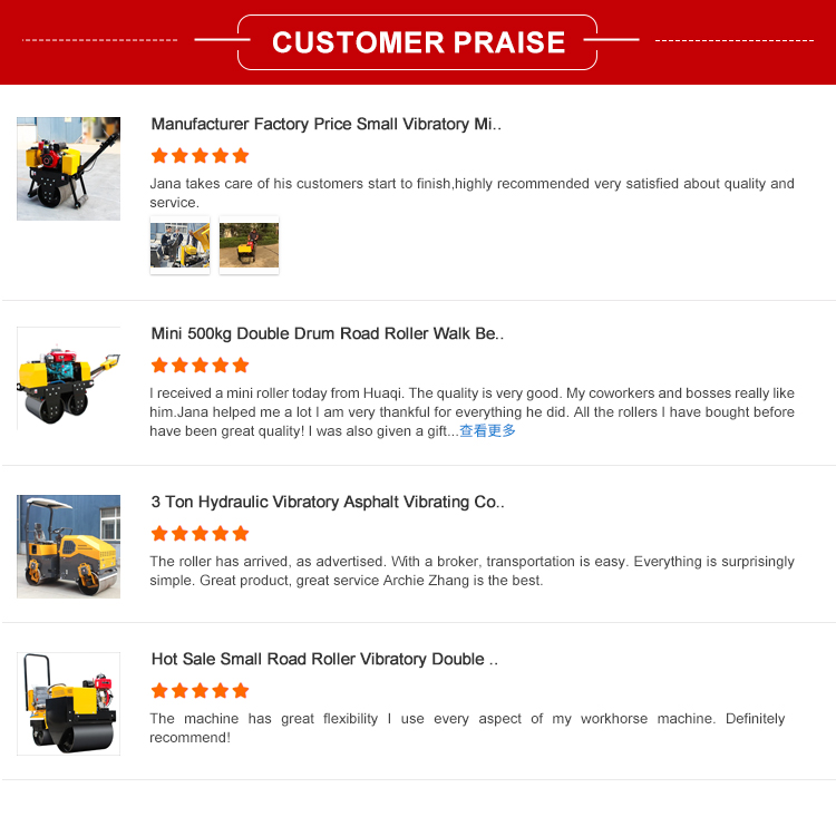 KYB Hydraulic Valve Mini Road Roller Compactor for Small Road Construction Projects