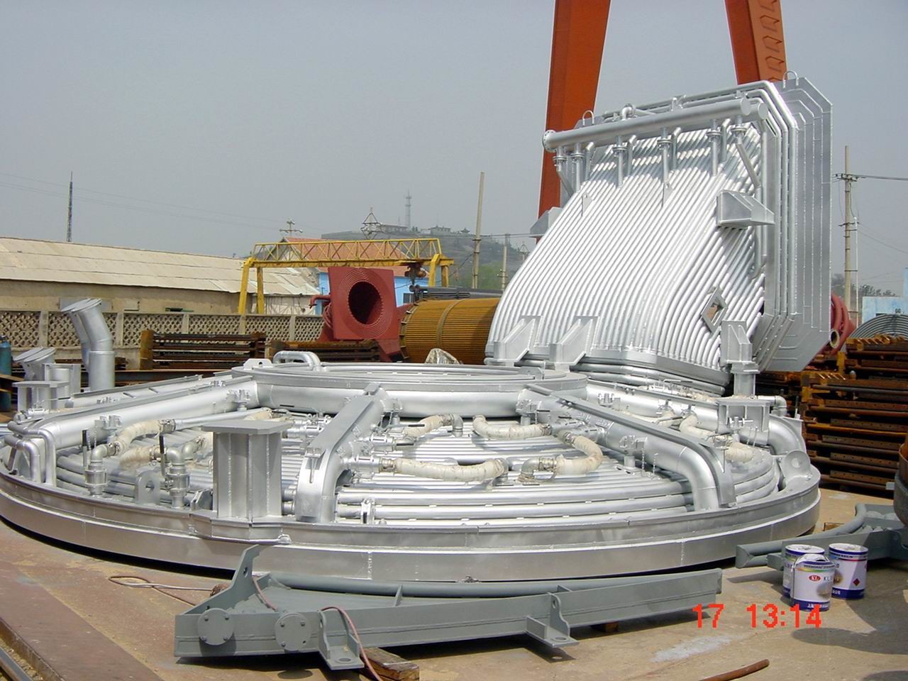 Commercial Water Cooled Panel Water Cooled Pipes EAF roof LF wall
