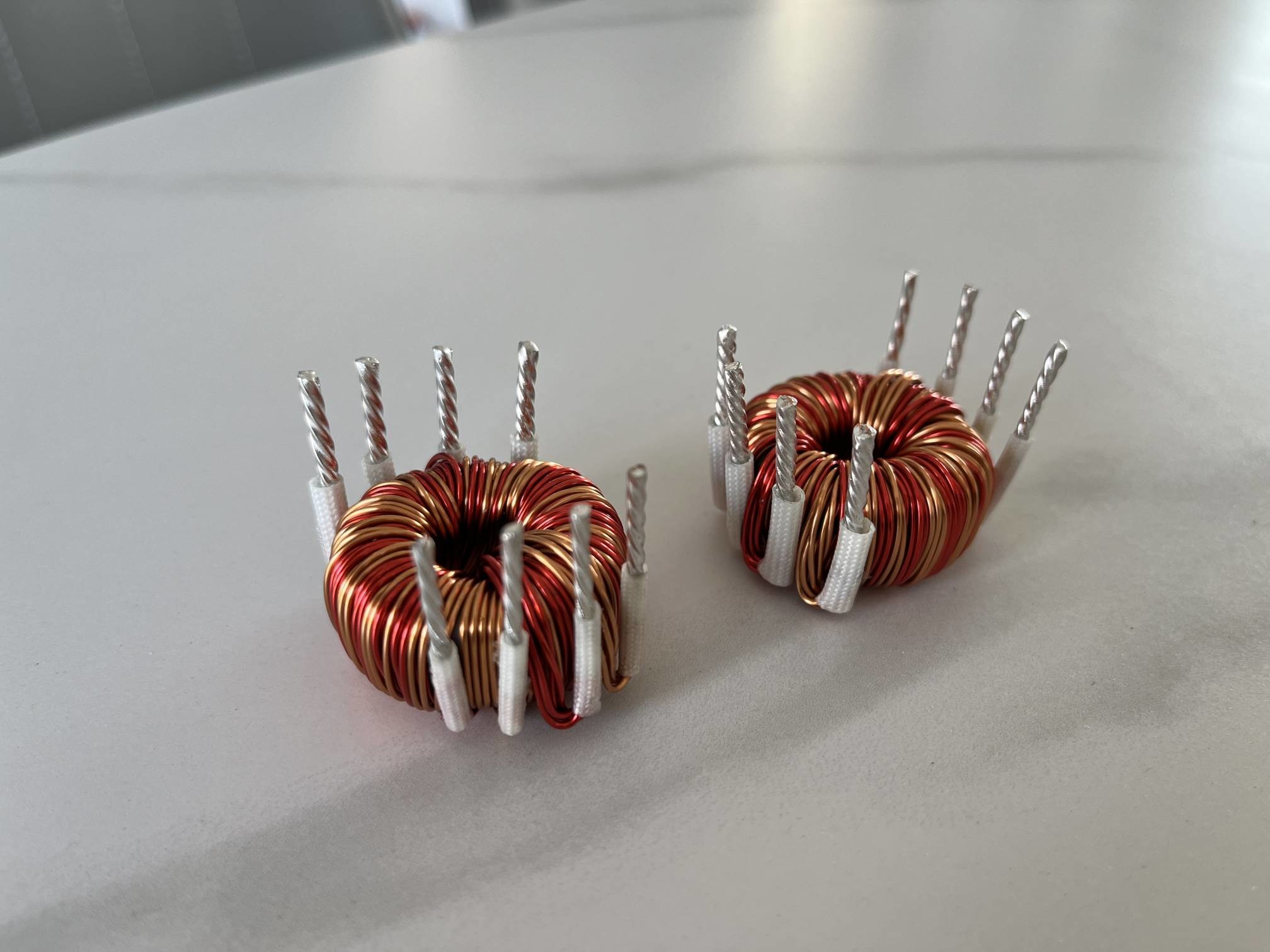Customized Toroidal Core Transformer High Frequency With Cooper Wire Material