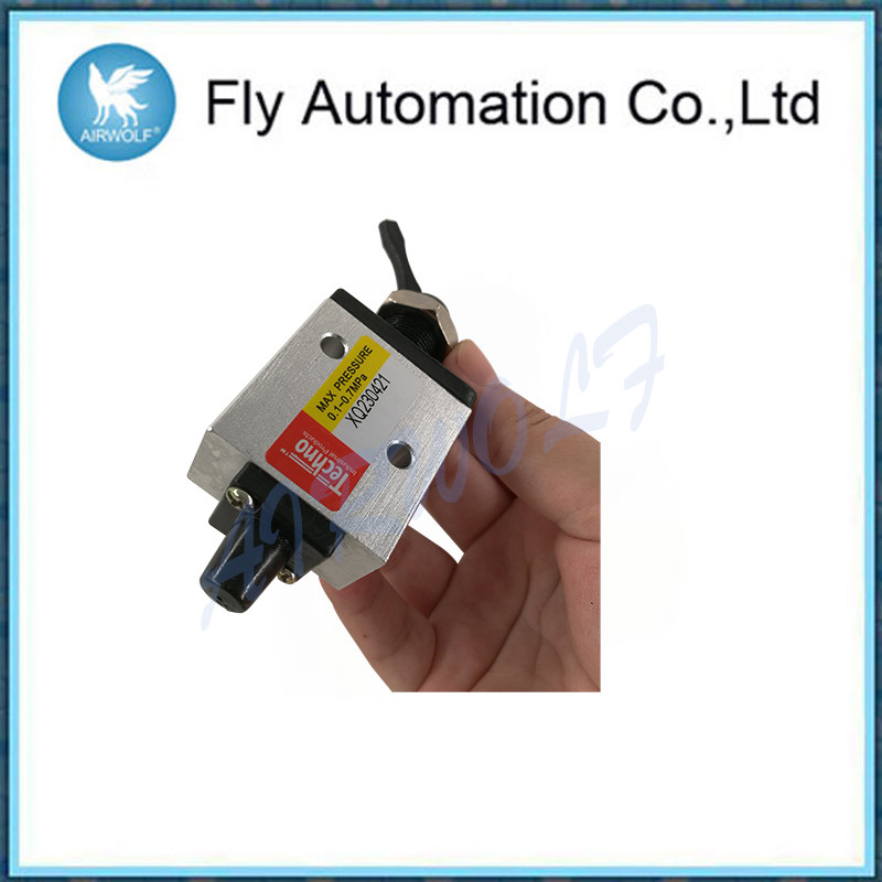 Convenient Operation Pneumatic Manual Valve Stainless Steel Toggle Lever