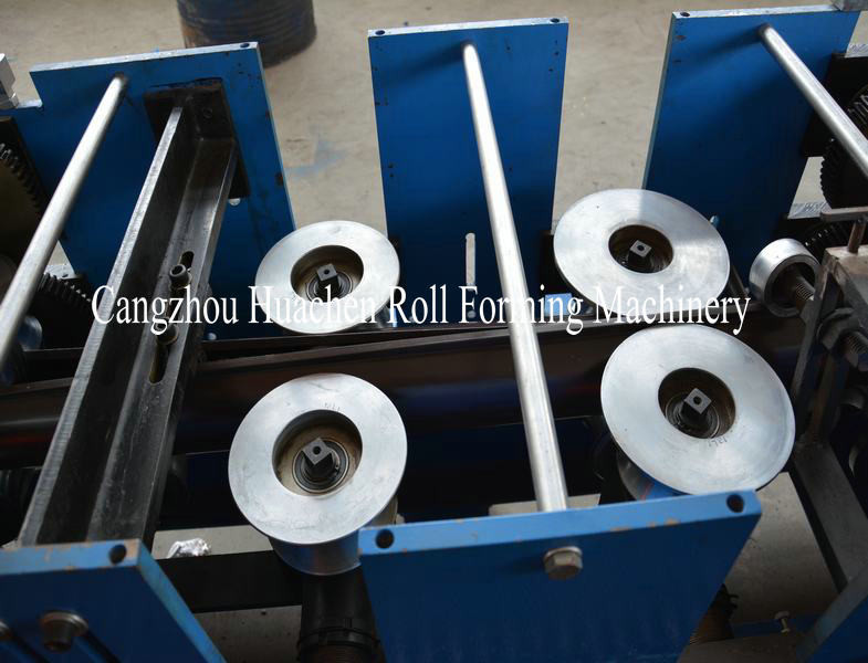 3" * 4" Rectangular Rainspout Roll Forming Machine for Rainwater Downpipe / Water Pipe