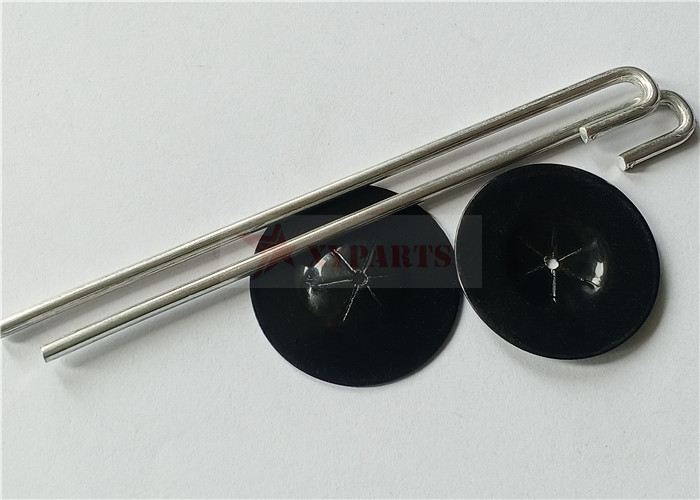100pcs Pack Aluminum Solar Panel Bird Deterrent Clips WIth Self-Locking Washers